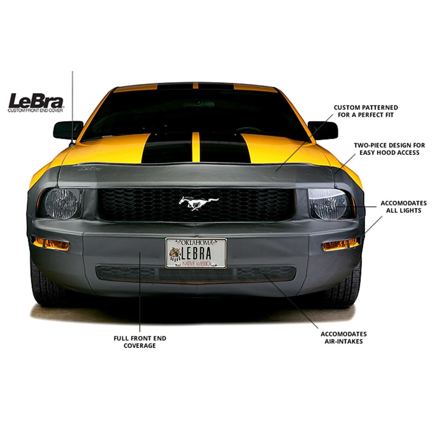 When you need full custom front end protection that fits great, looks awesome and is very affordable...look no further than LeBra! Each LeBra is specifically designed for your exact Year/Make/Model vehicle.  If your model has fog lights, special air-intakes or even pop-up headlights, there is a LeBra cover for you.