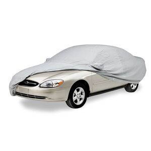 Our Polycotton Vehicle Covers are ideal for the classic enthusiast that just wants basic indoor protection with no bells or whistles. Polycotton is a soft polyester cotton blend that feels and acts like a basic dress shirt. Wouldn't want to leave your vehicle parked outside with this cover, but will help keep your vehicle protected from prying eyes while still being super breathable to allow any moisture or fumes to escape.