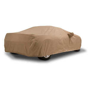 A custom-fit car cover made for durable outdoor protection with high-performance fabric at a moderate price you will love. Developed from the need for a cover that would retain its color and strength in extended outdoor exposure, while providing a high degree of water resistance and UV protection at a reasonable price.