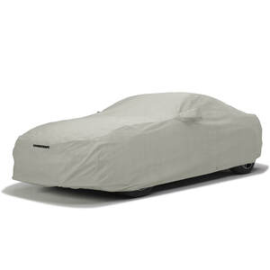 Our best fitting custom car cover for protection or storage in moderate weather conditions. Protect your vehicle with our popular moderate climate car covers. This car cover fabric features 3-layers of protection to provide much-needed defense against the elements and is even specially treated with extra UV resistance.