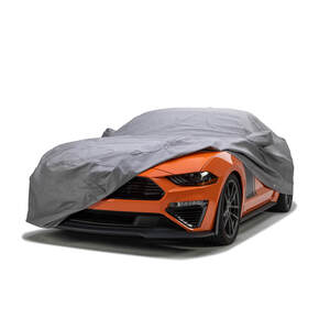 Our most popular indoor multi-layer Ford Mustang car cover is back with a new fabric construction! Protect your pony car with our premium dust-top car cover. This car cover fabric features 5-layers of protection to provide the best defense against dust particles while being smooth against your paint finish.
