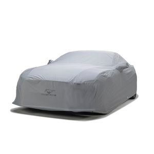 Make sure your Ford Mustang can weather the storm with Covercraft WeatherShield HP Car Covers. Our WeatherShield HP Ford Mustang Car Cover is one of our most popular all-weather high-performance fabrics designed for dramatic water dispersion while still being breathable and super light-weight. Moisture will simply bead off and can be shaken off which allows for a superior dry time compared to other fabrics. These covers will fit perfectly, provide a silky smooth finish, and look amazing!
