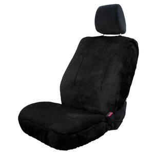 Upgrade the way you drive with our ultra-soft Custom Fleece Seat Covers. This is the perfect alternative to natural sheepskin. Made with premium synthetic fibers to give these covers a super plush feel for a truly cozy ride.