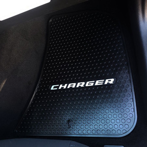 These are no ordinary floor mats. Resisting everything from dirt, rain, or snow to beverage spills, our Charger floor mats fit perfectly in the floor well and sport a silver logo. The durable rubber vinyl material resists damage and wear and tear for many years.