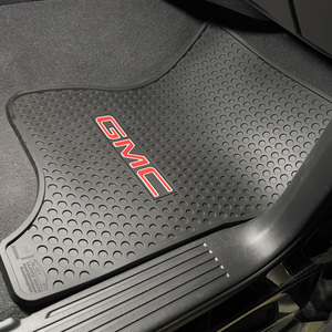 Keep the muck from your boots off your factory floors with our Custom GMC Sierra All Weather Mats. These rubber floor mats are custom patterned for select GMC Sierra trucks made from 2014 through 2019.