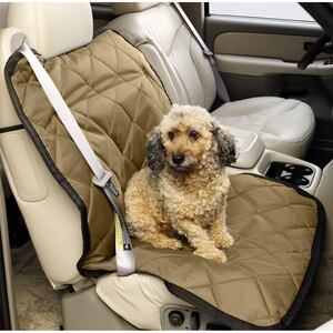 Travel in style with your fur baby while keeping your bucket seats protected. The quilted design adds a stunning look with a durable purpose. Our Covercraft Bucket Pet Pads are comfortable for your pups and yet durable enough to hold up to them jumping in and out of the vehicle. Super easy to install with upper and lower straps.