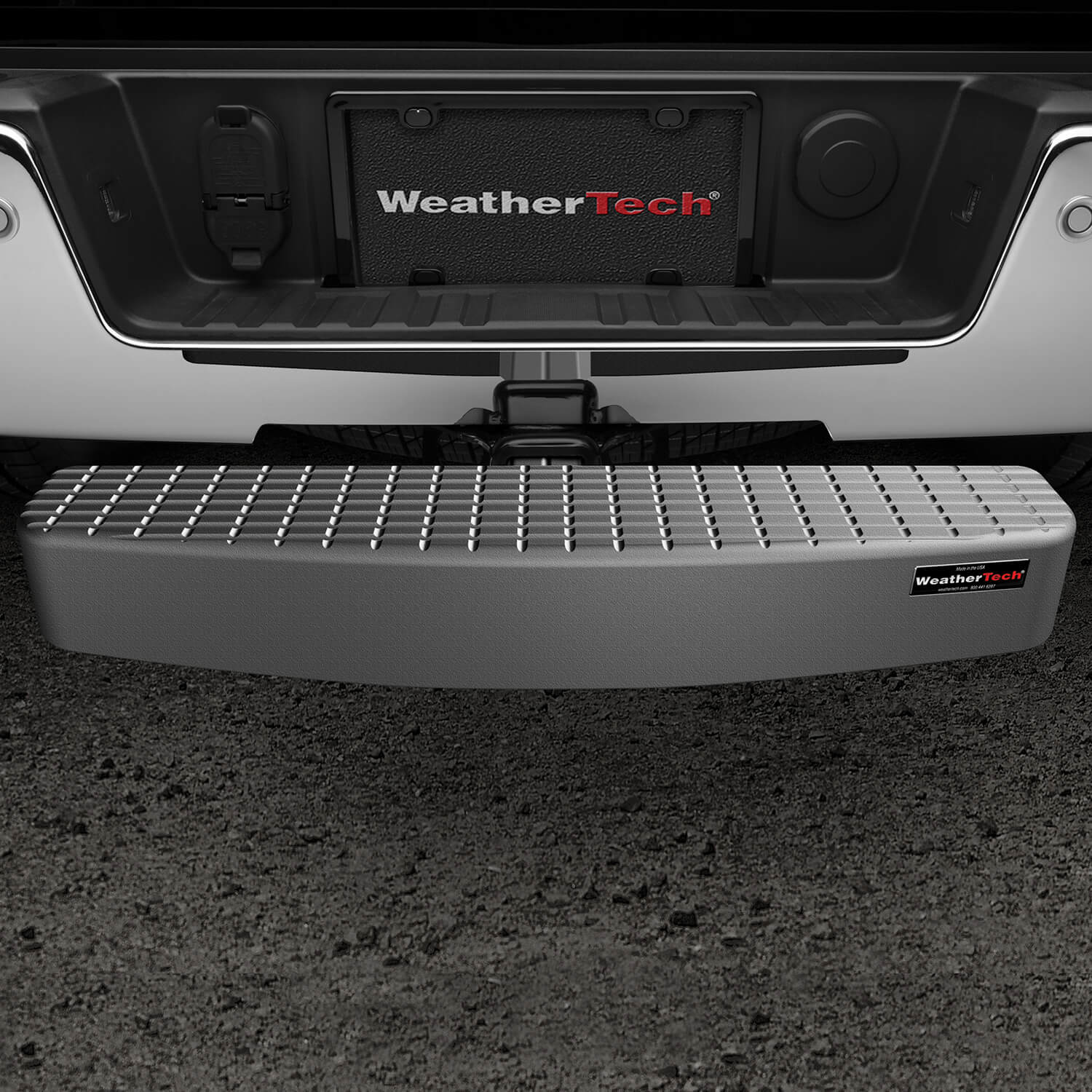 Nothing ruins your day faster than when someone behind you isn't paying attention and crashes into the back of your vehicle. It doesn't matter at what speed, there is usually damage that will cost you the full deductible to repair. Save yourself a trip to the repair shop with the added protection of the WeatherTech&reg; BumpStepXL&reg;. As the name implies this not only provides the maximum rear bump protection you need but also a sturdy, wide step up when you need to access the roof.