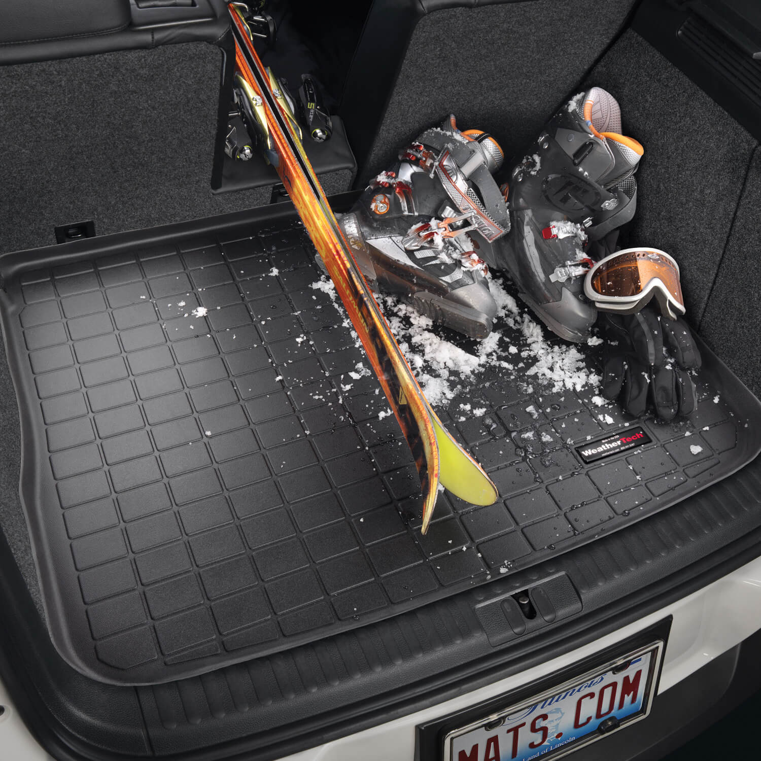 Heavy-duty cargo liners that are custom molded to your exact cargo space including trunk liners, behind 1st row, behind 2nd row, or behind 3rd row options.